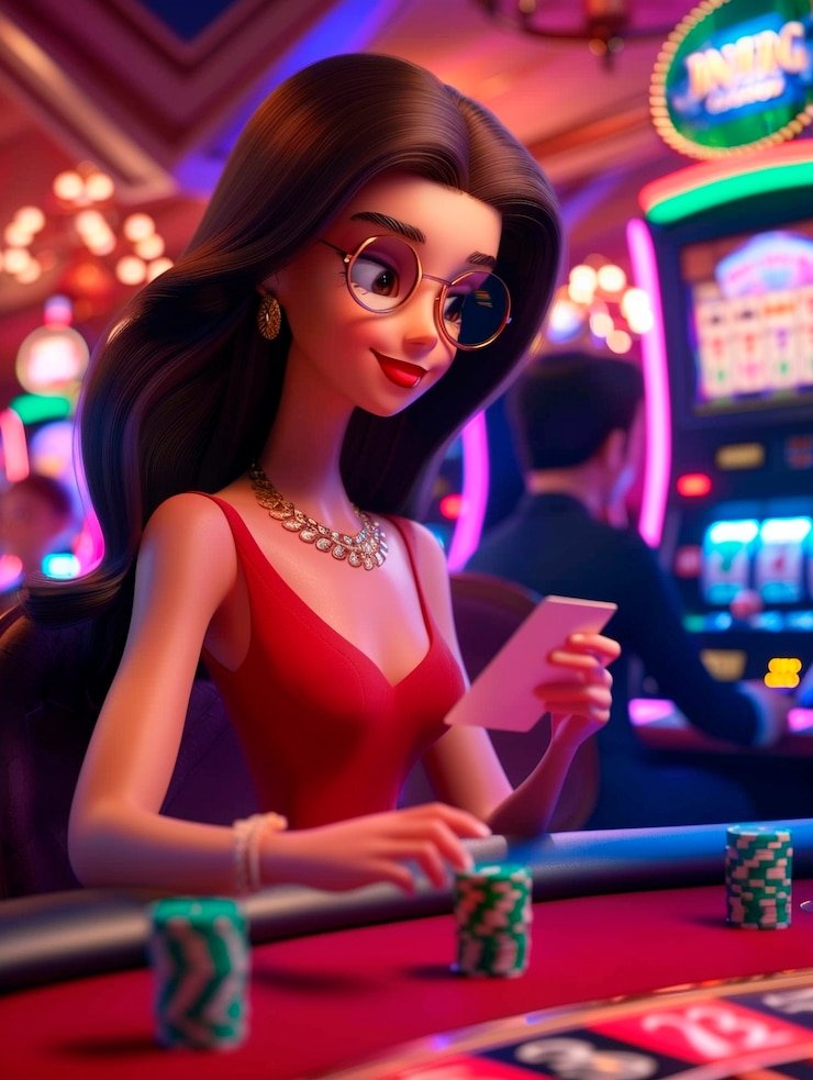 Dealer profesional mengelola meja dengan transparansi penuh Dealer profesional mbahslot menjalankan meja Texas Poker